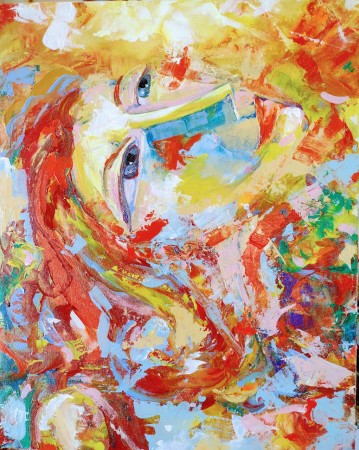 "Esperança" Acrílico 50x40 cm.